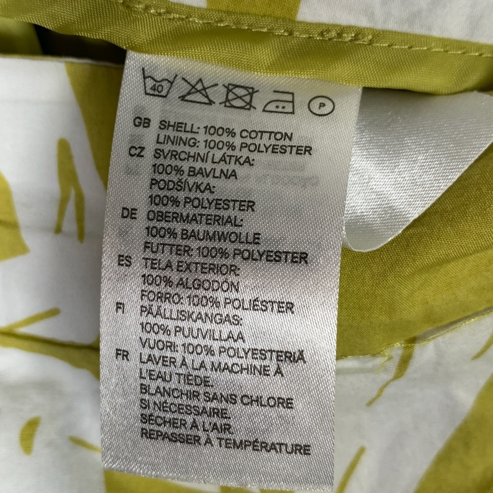 H&M Womens Skirt A Line Flare Pleats Bottoms Work - Picture 11 of 11